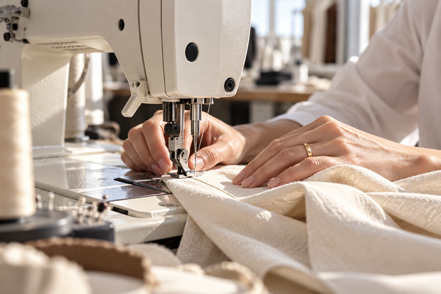Fashion collection development and fabric sourcing